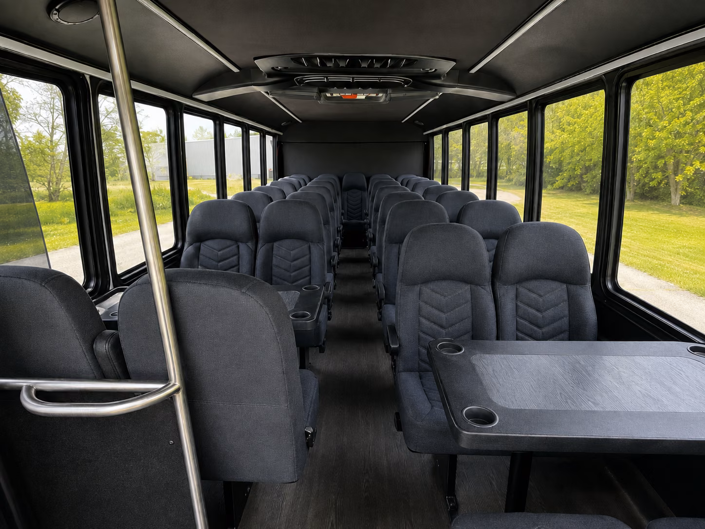 charter buses for mare island and waterfront venue weddings