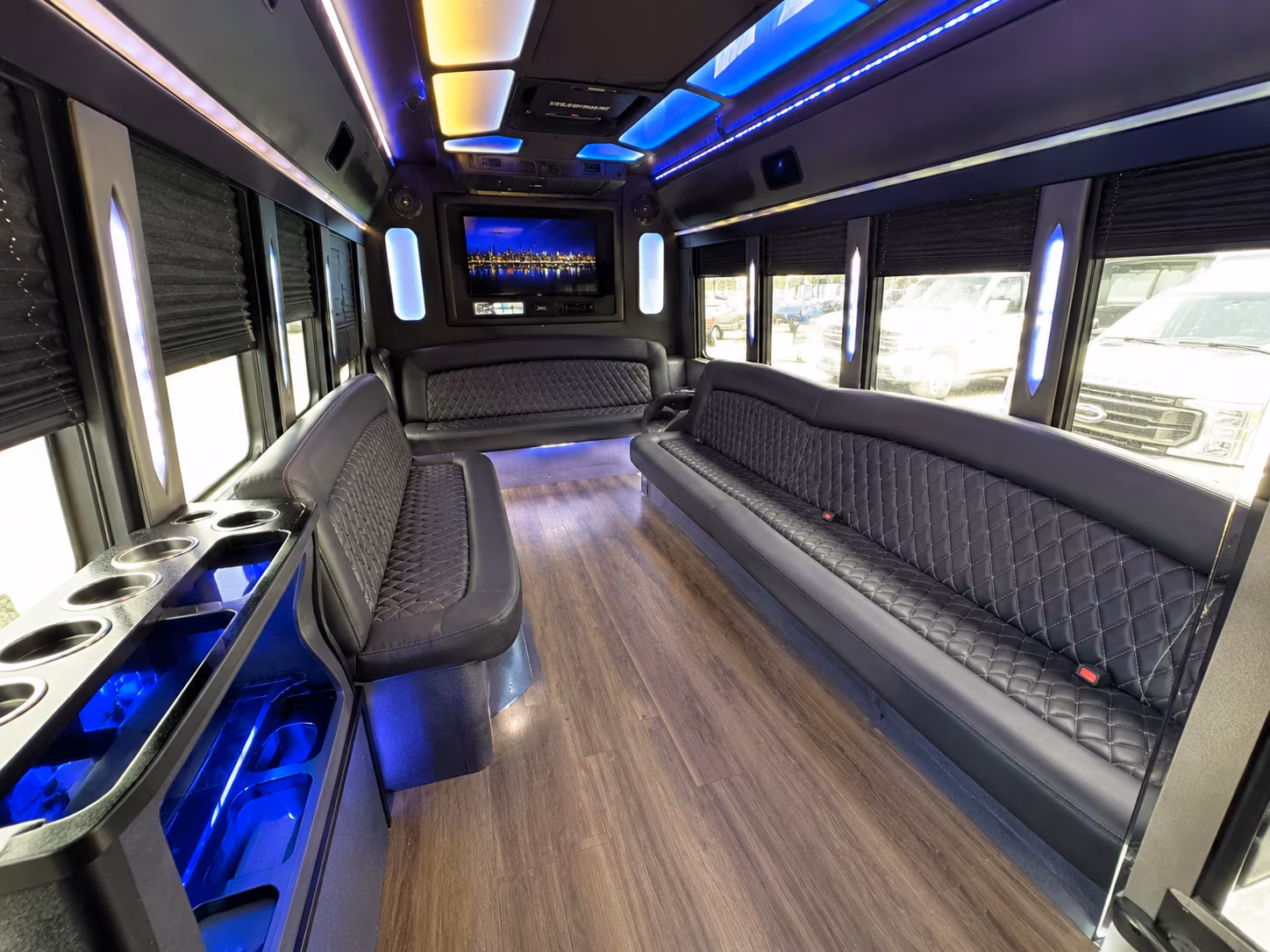 holiday party bus rental