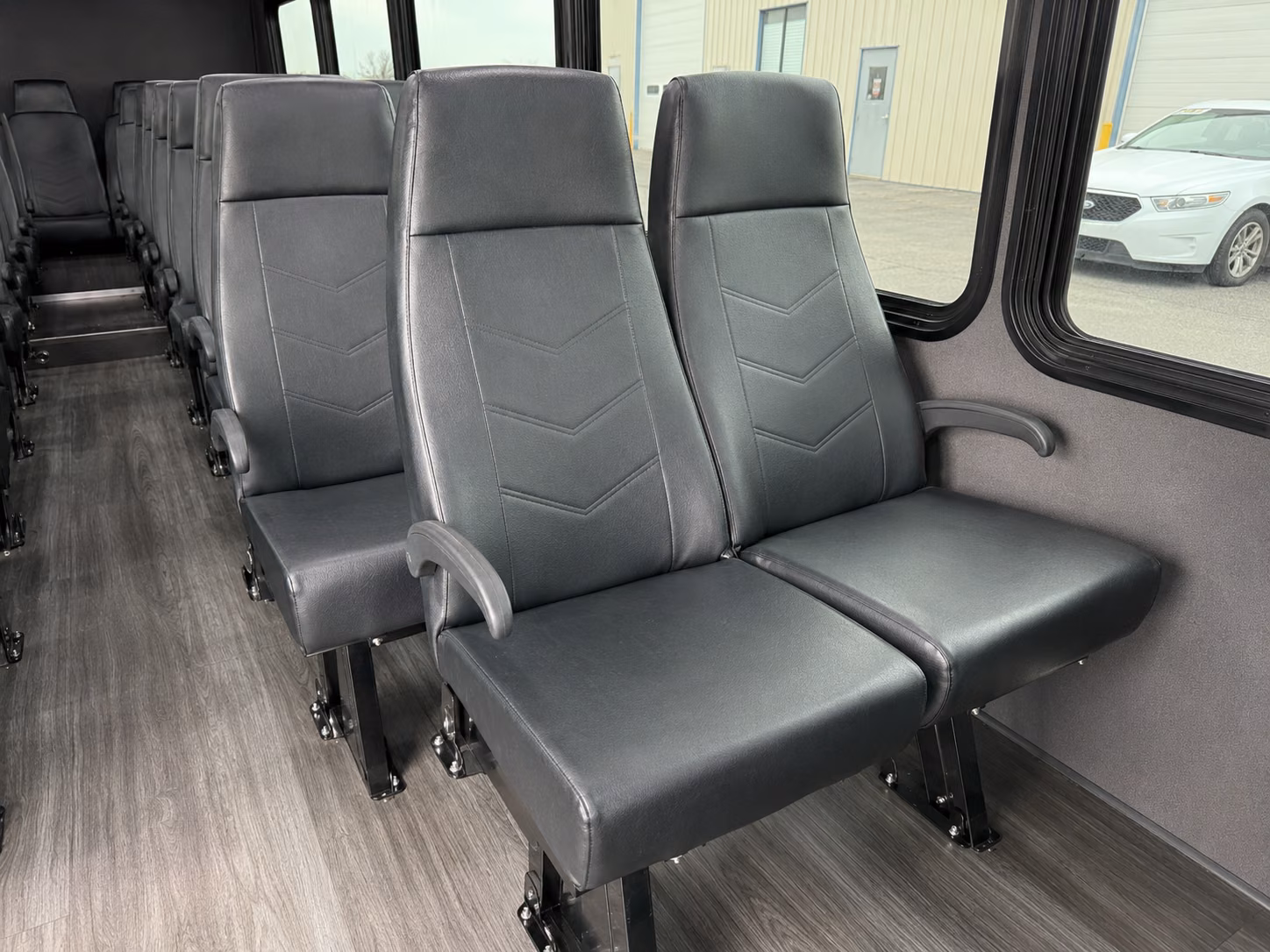 vallejo 18 passenger minibus interior