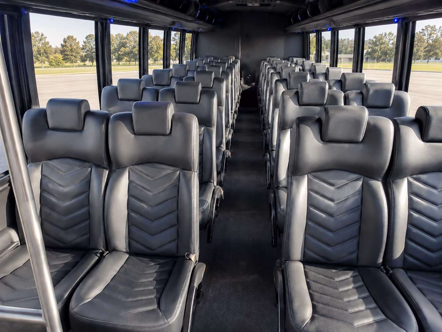vallejo 20 passenger minibus inside