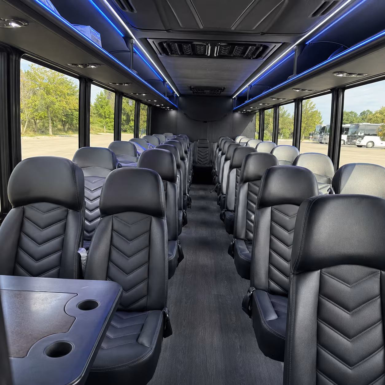 vallejo 28 passenger minibus interior
