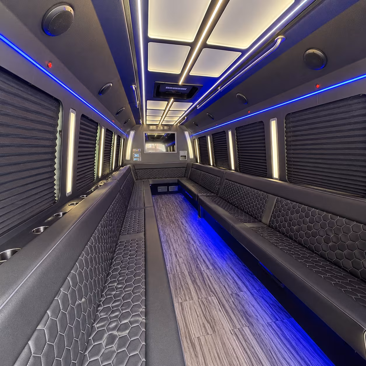 vallejo 30 passenger party bus interior