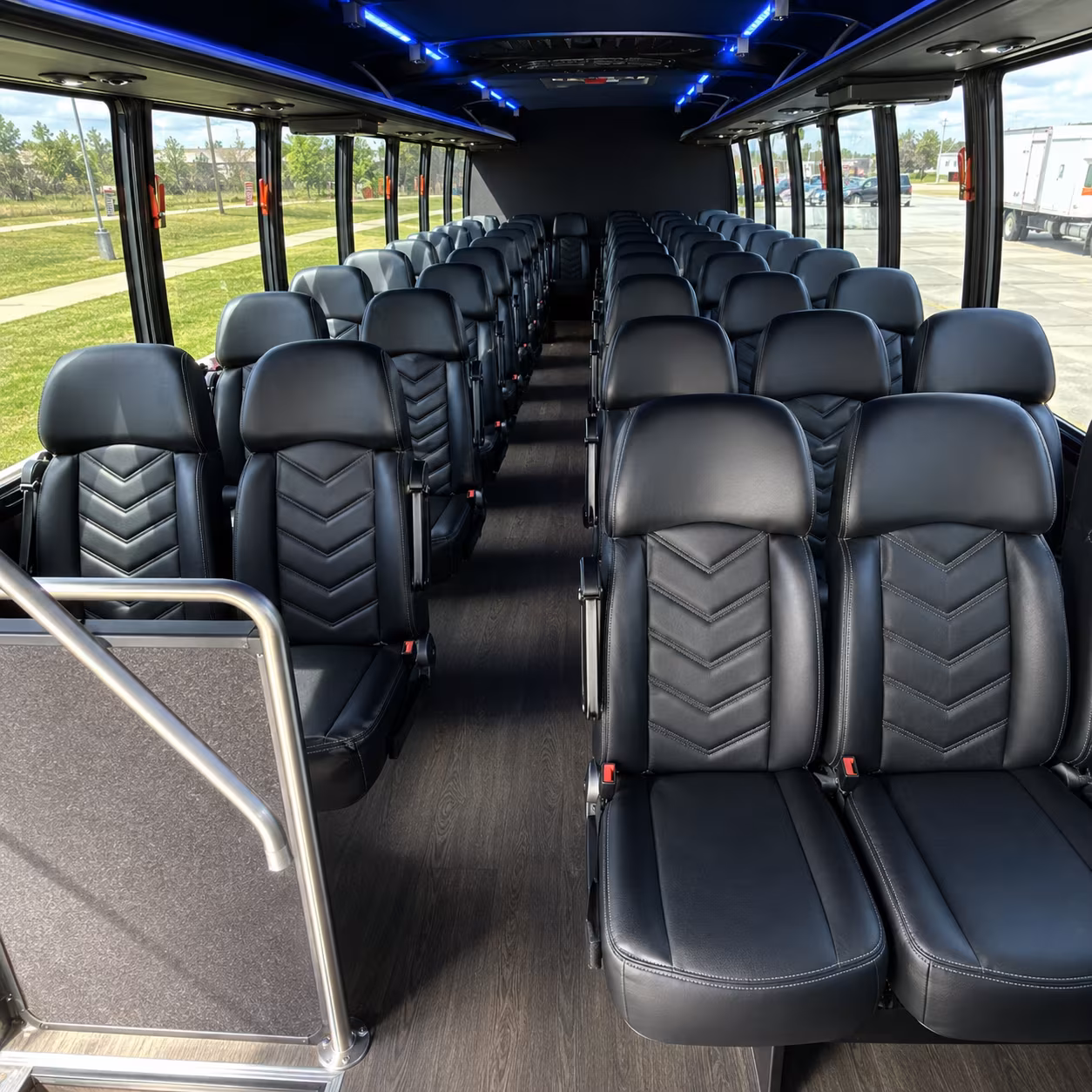 vallejo 35 passenger minibus inside