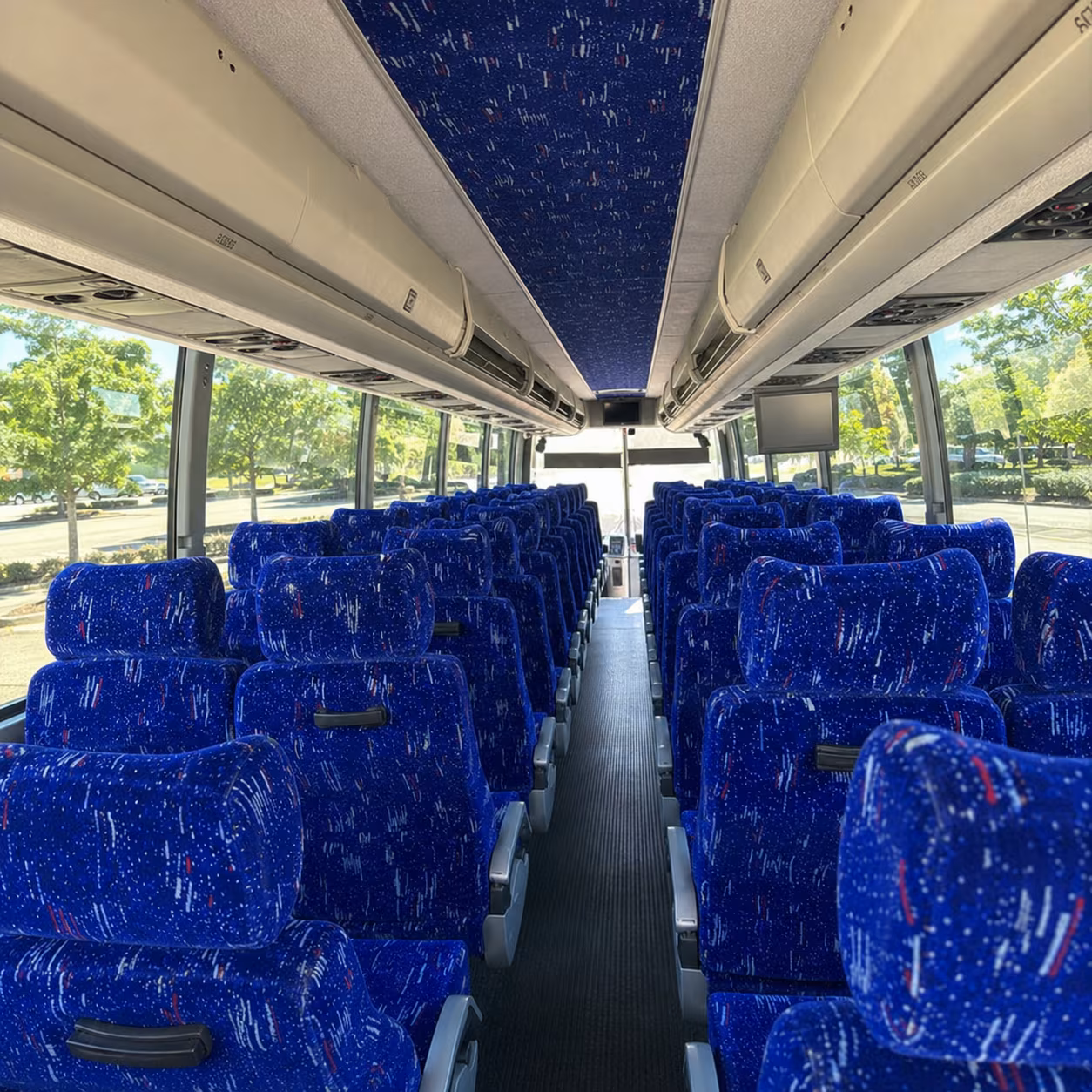 vallejo 56 passenger charter bus interior