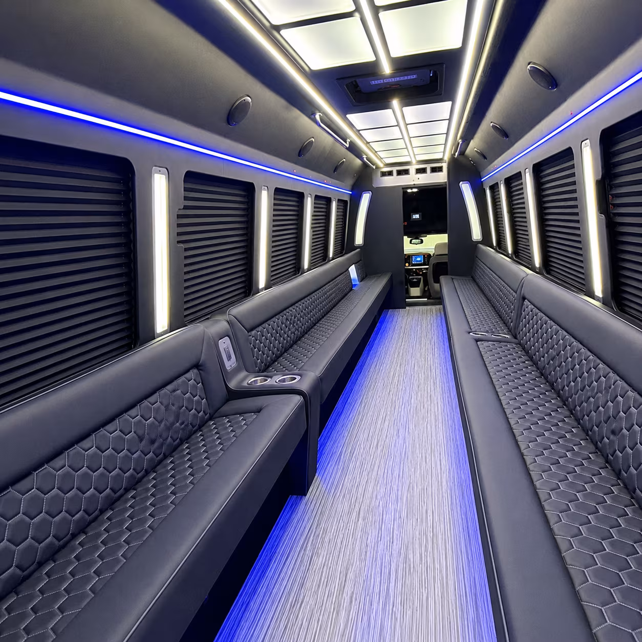 vallejo party bus rental interior