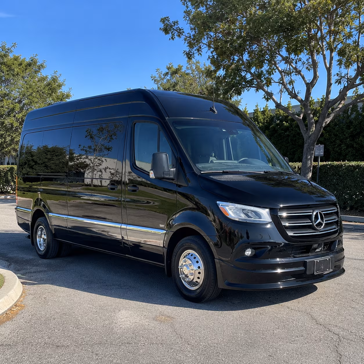 vallejo sprinter van with driver